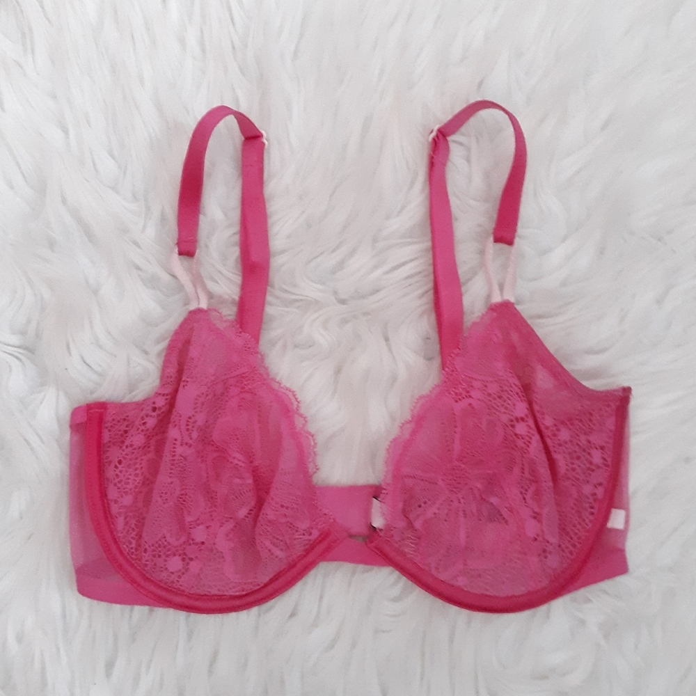 VS Unlined Demi Bra 34D